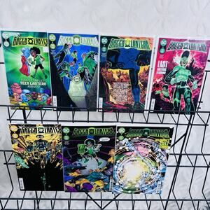Green Lantern 1-7‎ Lot Volume 8 DC Comics Jessica Cruz As Yellow Lantern